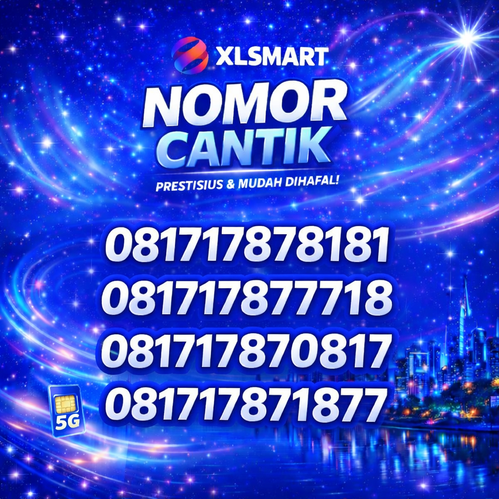 NOMOR CANTIK XL Kartu Perdana XL 1717 777