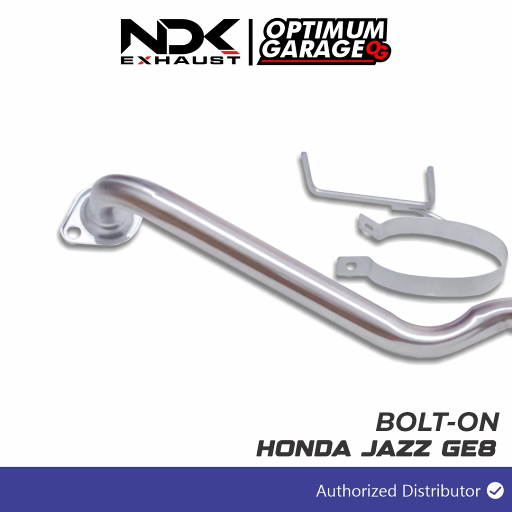 KNALPOT NDK EXHAUST BOLTON  CENTERPIPE MOBIL JAZZ