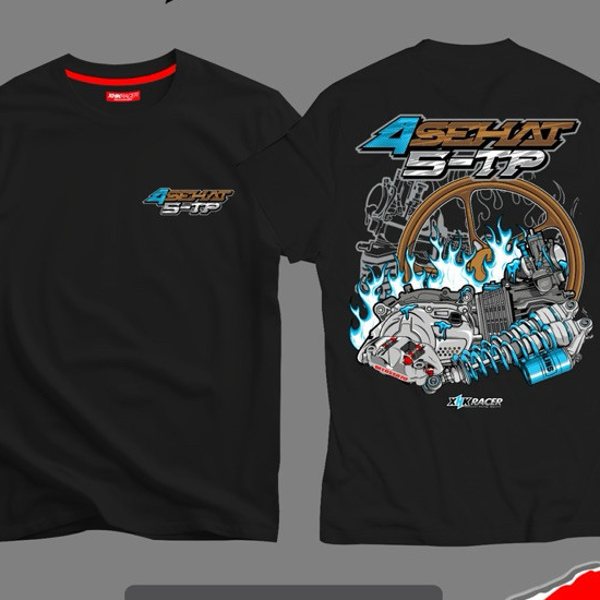 T-Shirt 4 Sehat 5 TP Original High Premium Quality  Unisex