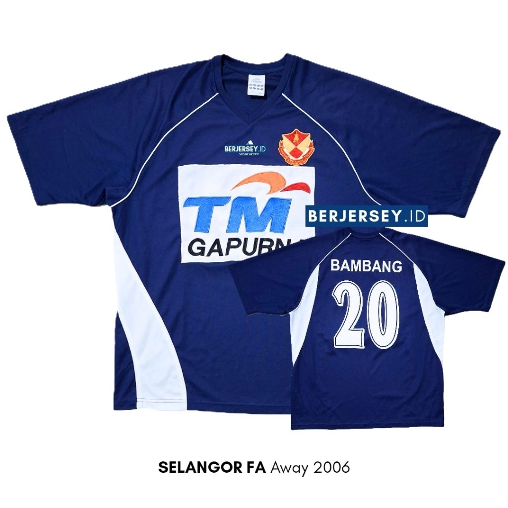 Jersey Selangor FA Away 2006 Bambang Pamungkas