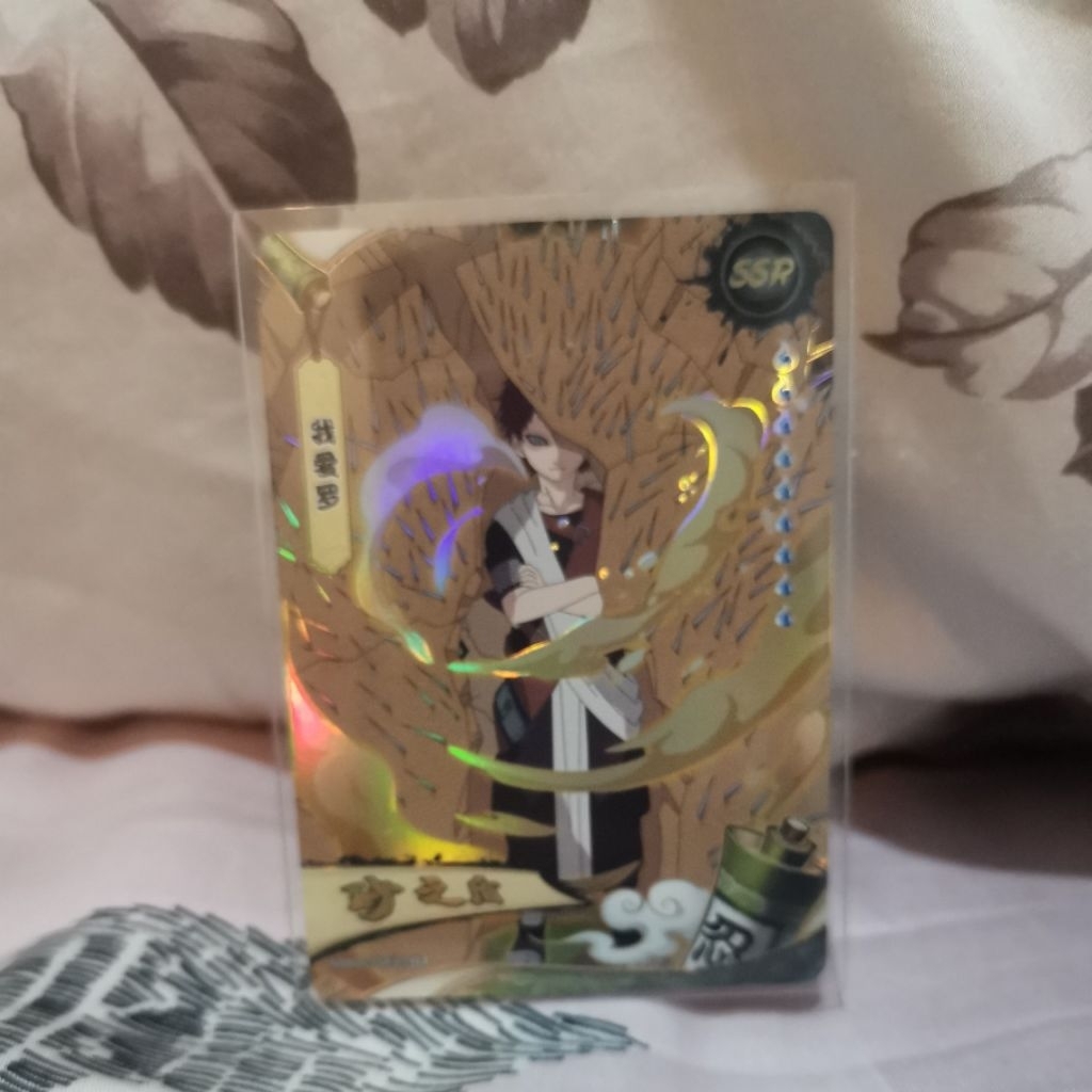 kartu naruto gatau holo (ssr) gratis sleve