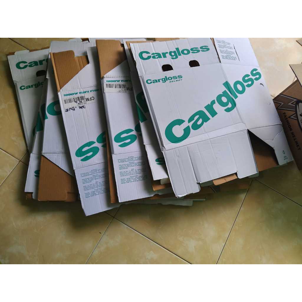 Kardus Cargloss Original dan KYT Original