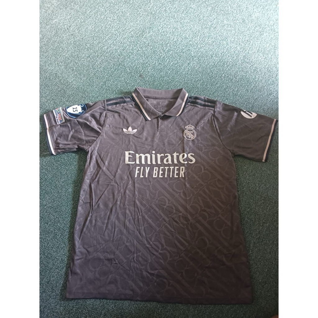 Jersey Awal Real Madrid Full Patch