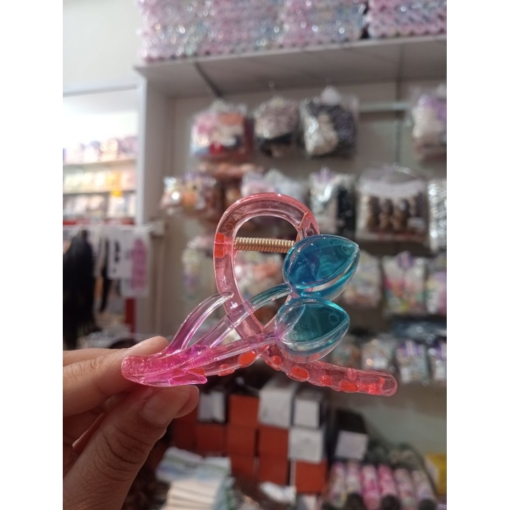 Jedai motif bunga tulip bening