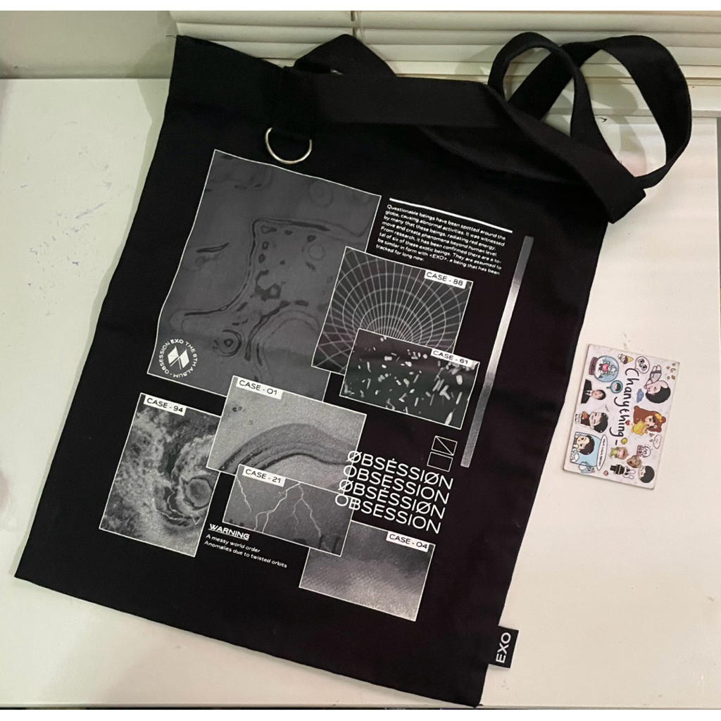 totebag exo official obsession exo planet 5