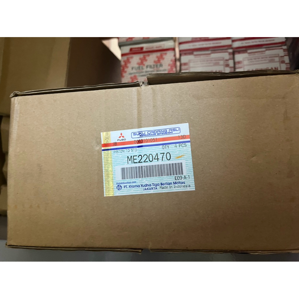 PISTON STD CANTER PS125 SET
