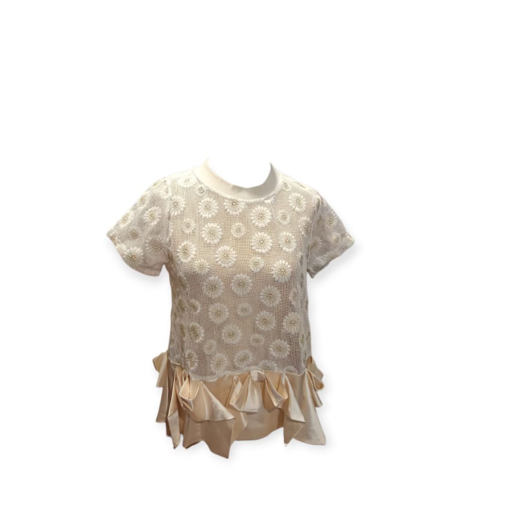 MM6 Maison Margiela Broken White Blouse