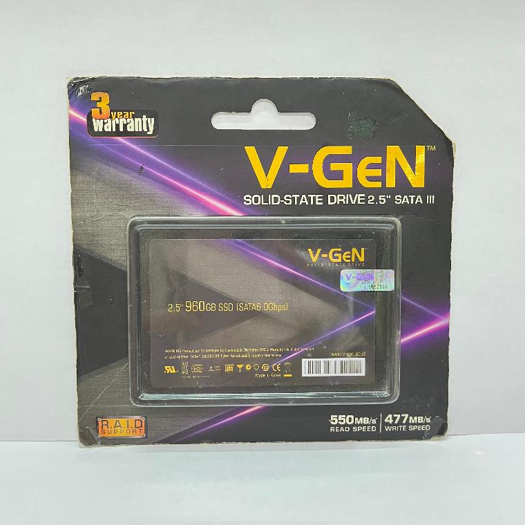 SSD SATA 960GB VGEN SECOND KEMASAN LAMA