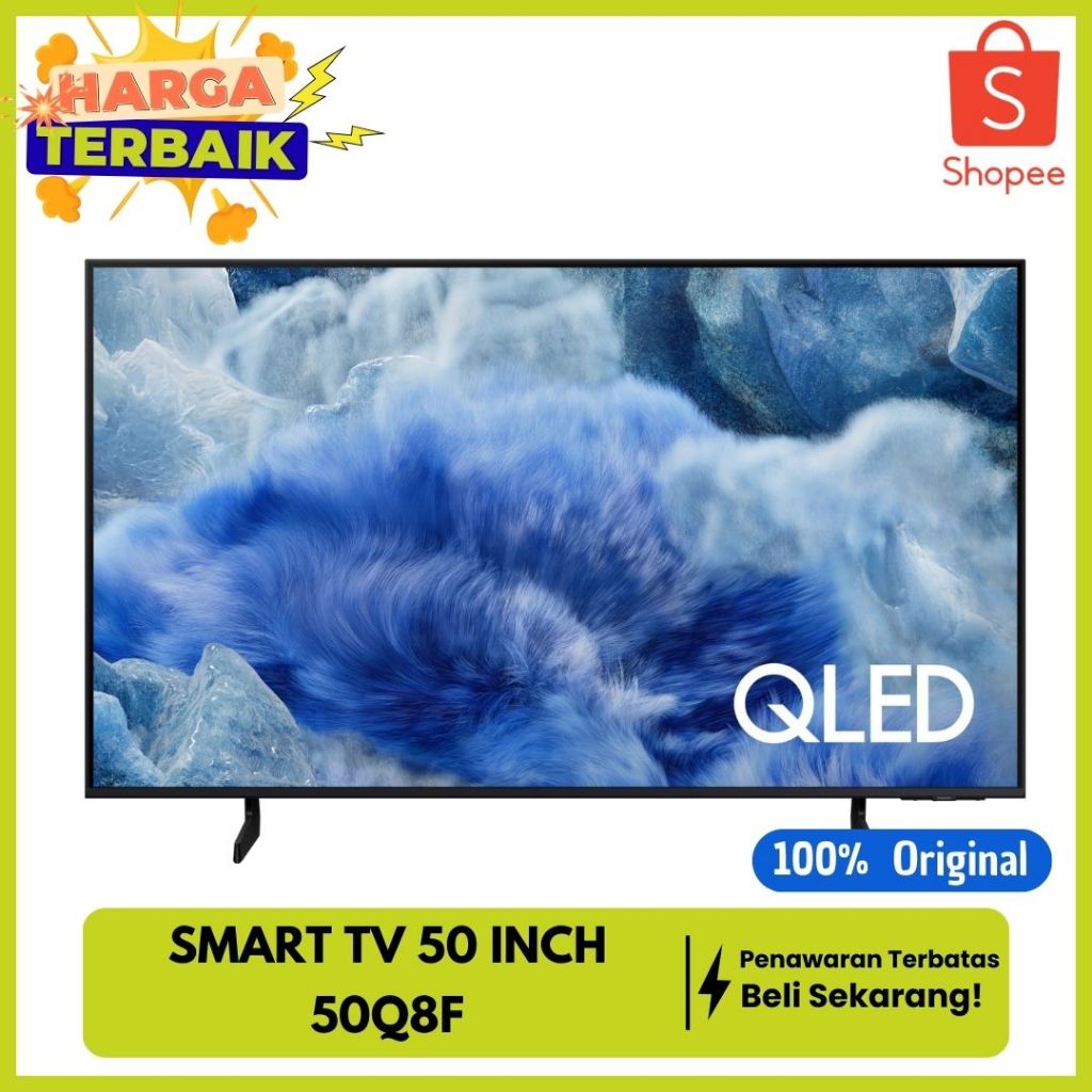 SAMSUNG 50Q8F SMART TV QLED UHD 4K HDR 50 INCH QA50Q8FAAKXXD // 50Q60D