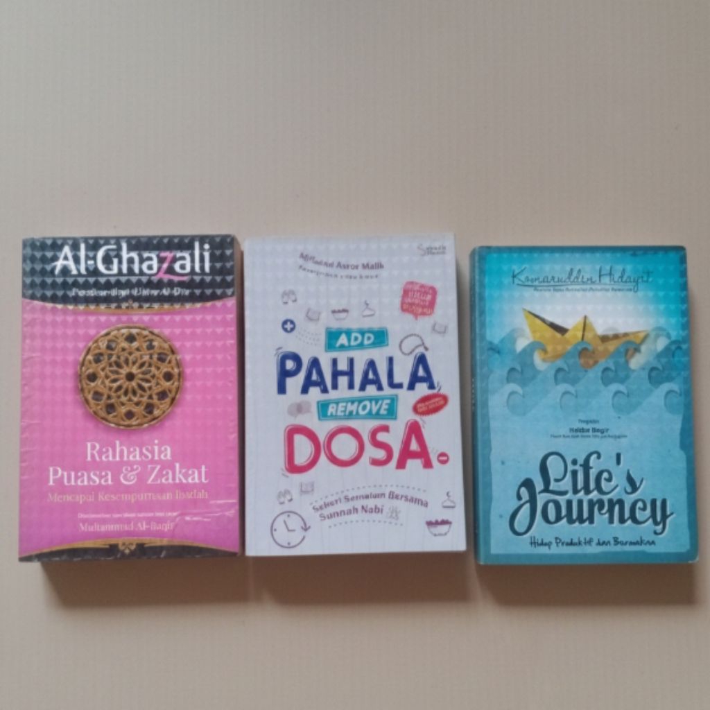 [PRELOVED] Koleksi Buku Islami & Pengembangan Diri
