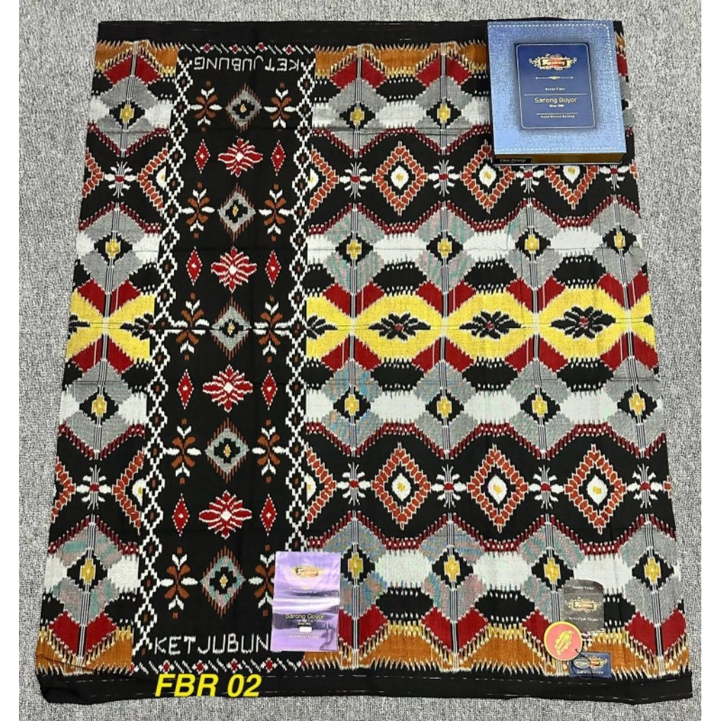 Sarung ketjubung goyor pelangi,balian motifbaru asli