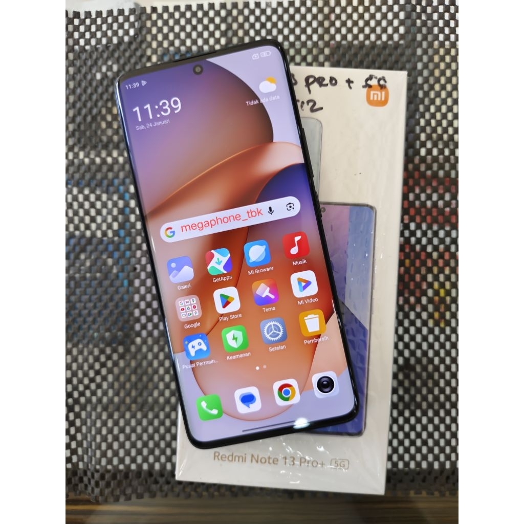 HP SEKEN MURAH XIAOMI REDMI NOTE 13 PRO+ 5G RAM 12GBI INTERNAL 512GB