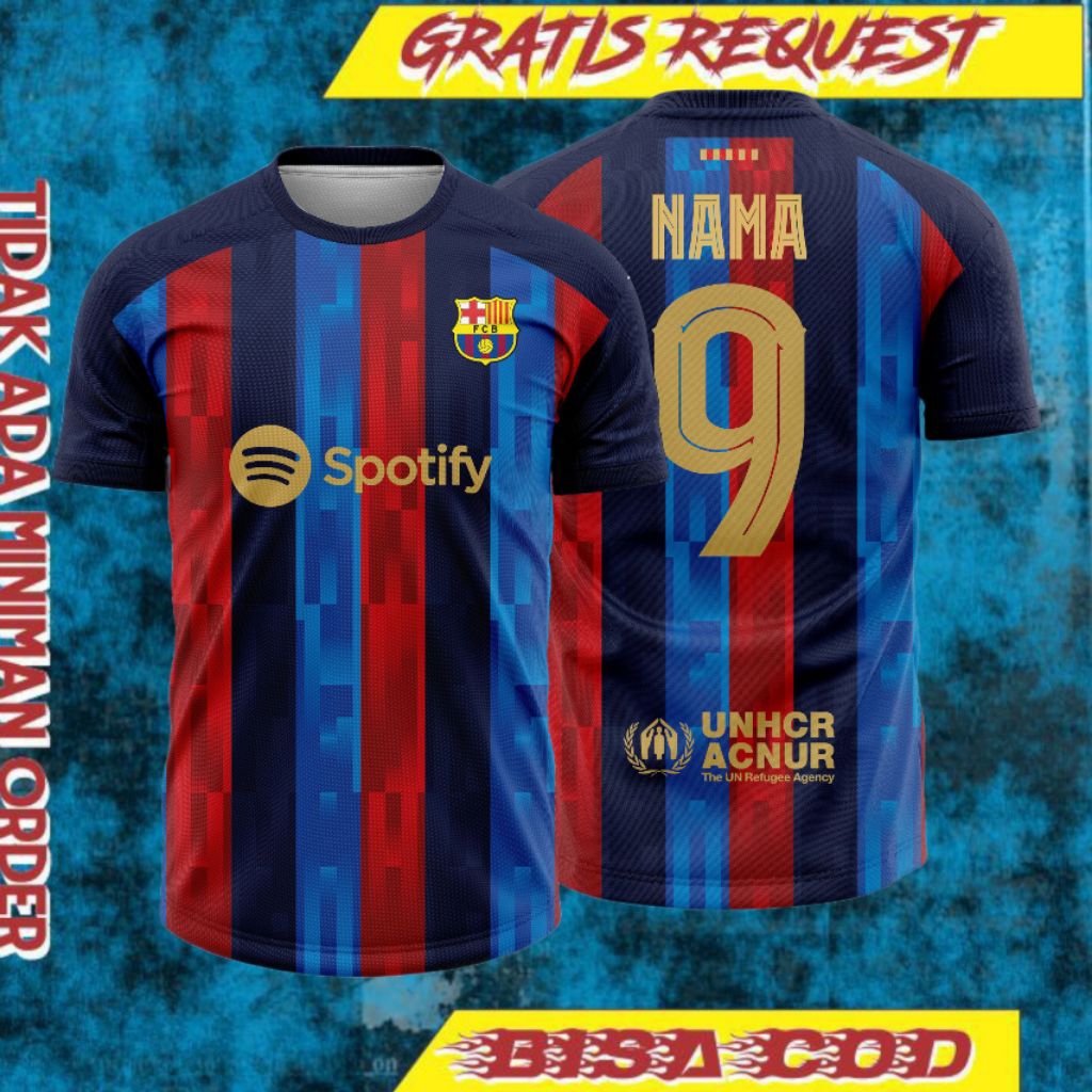 JERSEY BARCELONA 2022 GRAYIS REQUEST