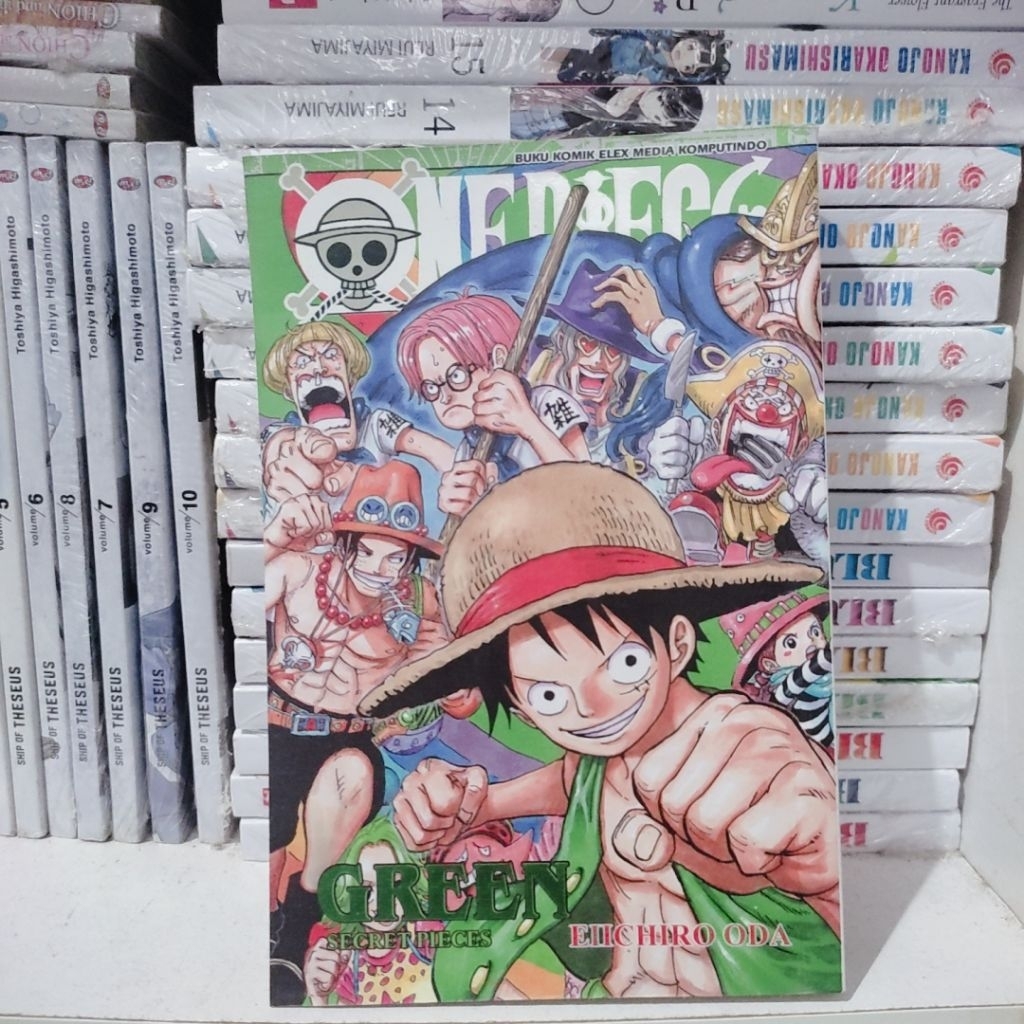 komik one piece green secret pieces preloved