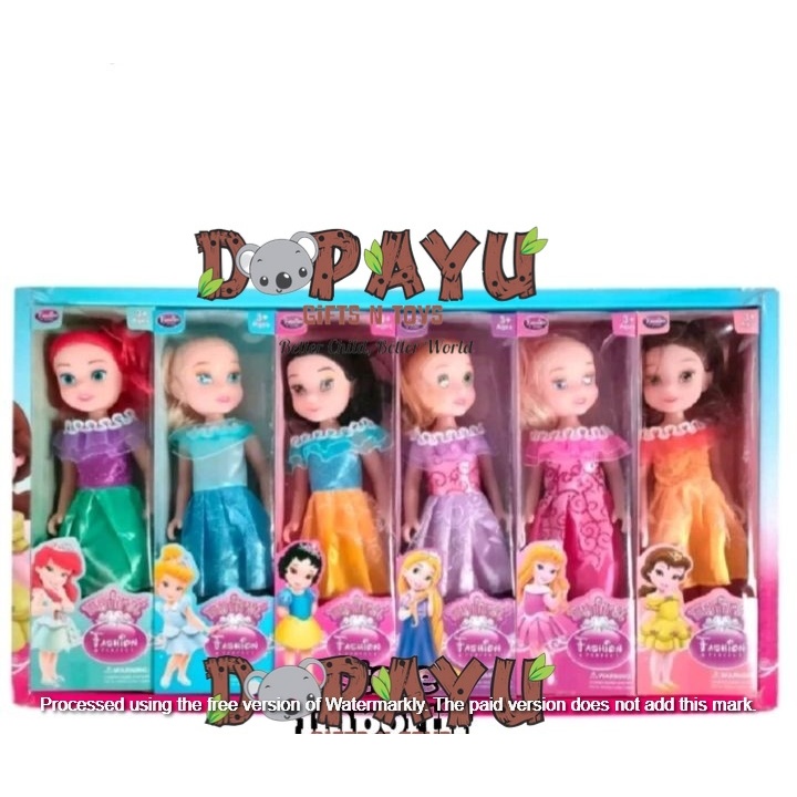 DOPAYU Mainan Boneka MY FIRST FASHION PERFECT PRINCESS 20826