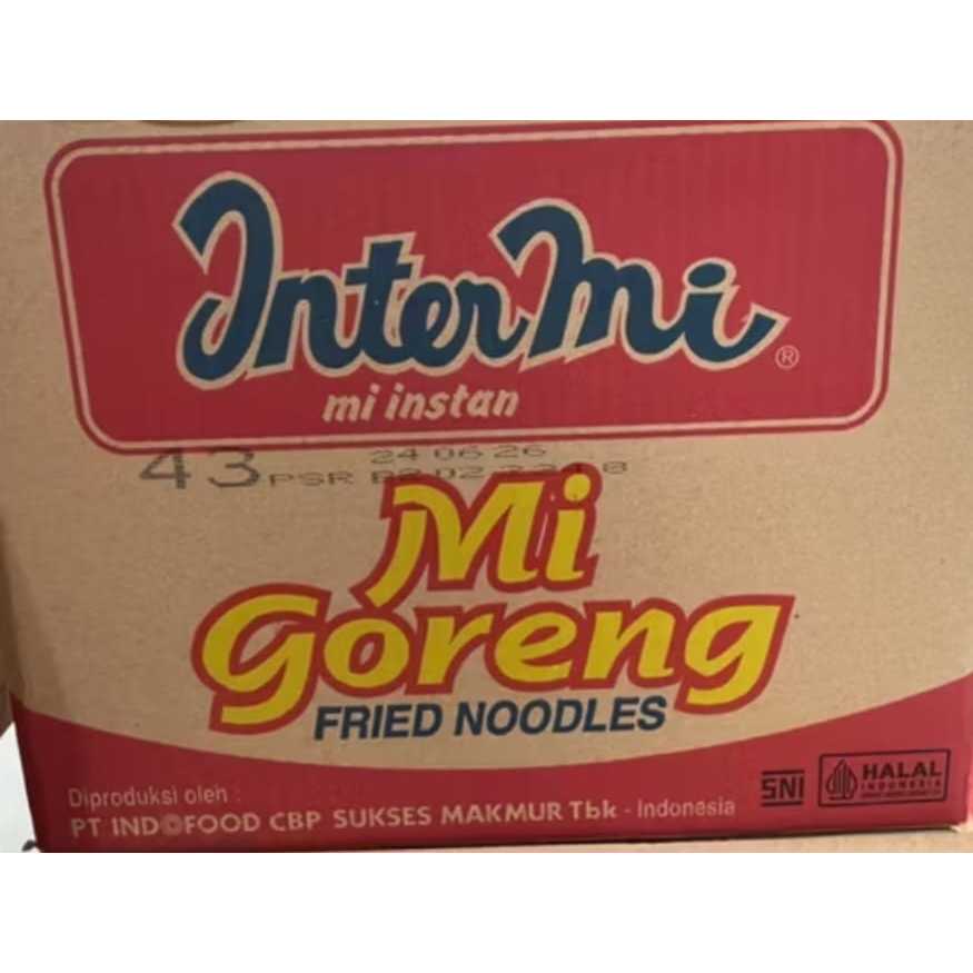 Intermie Mie Goreng dan Pedas 1dus
