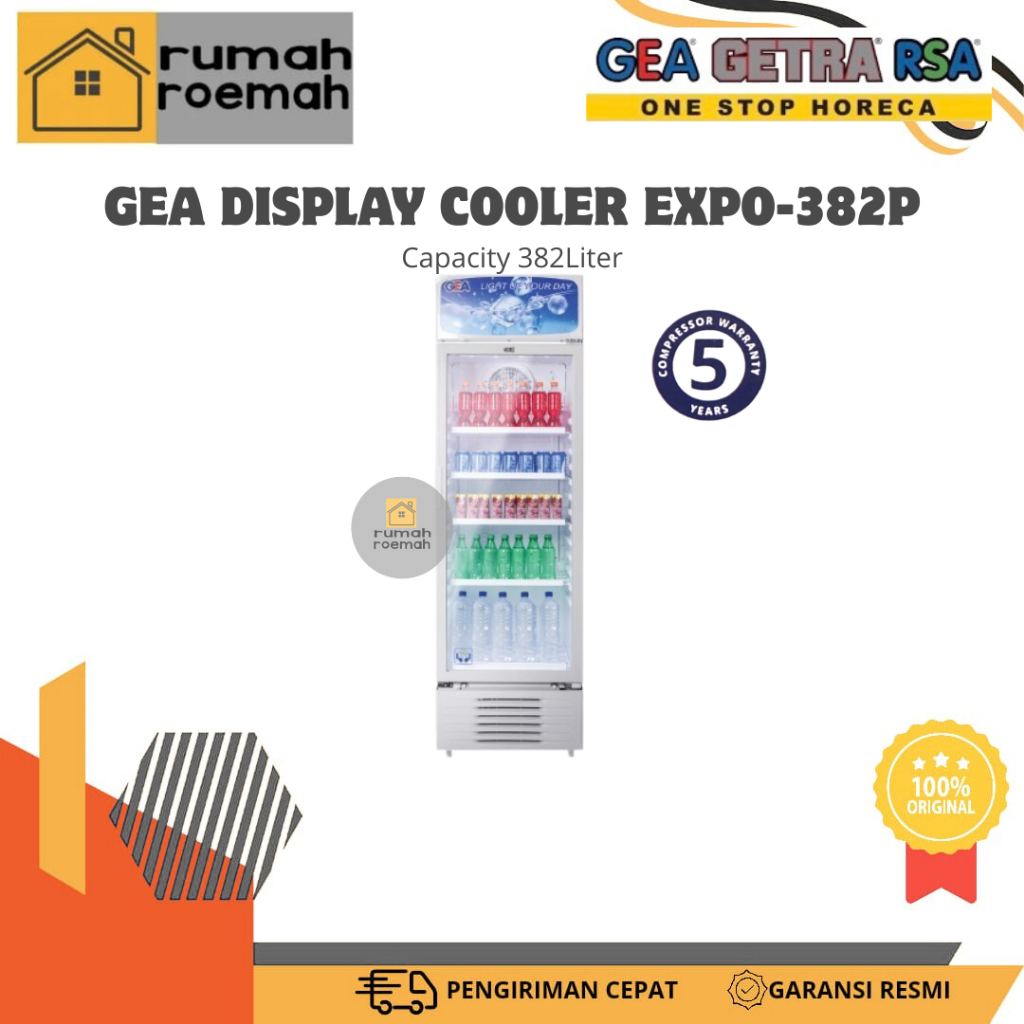 GEA SHOWCASE EXPO-382P / GEA SHOWCASE 382 LITER / GEA SHOWCASE 5 RAK