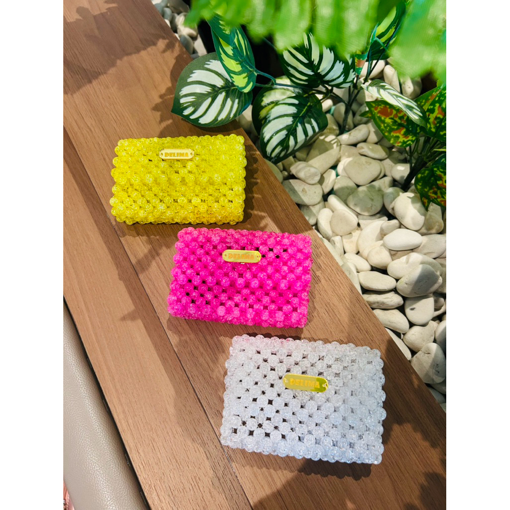 Alena Wallet / Card holder /dompet manik manik