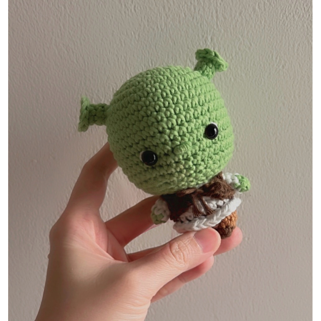 Amigurumi Shrek (Boneka Rajut Shrek)