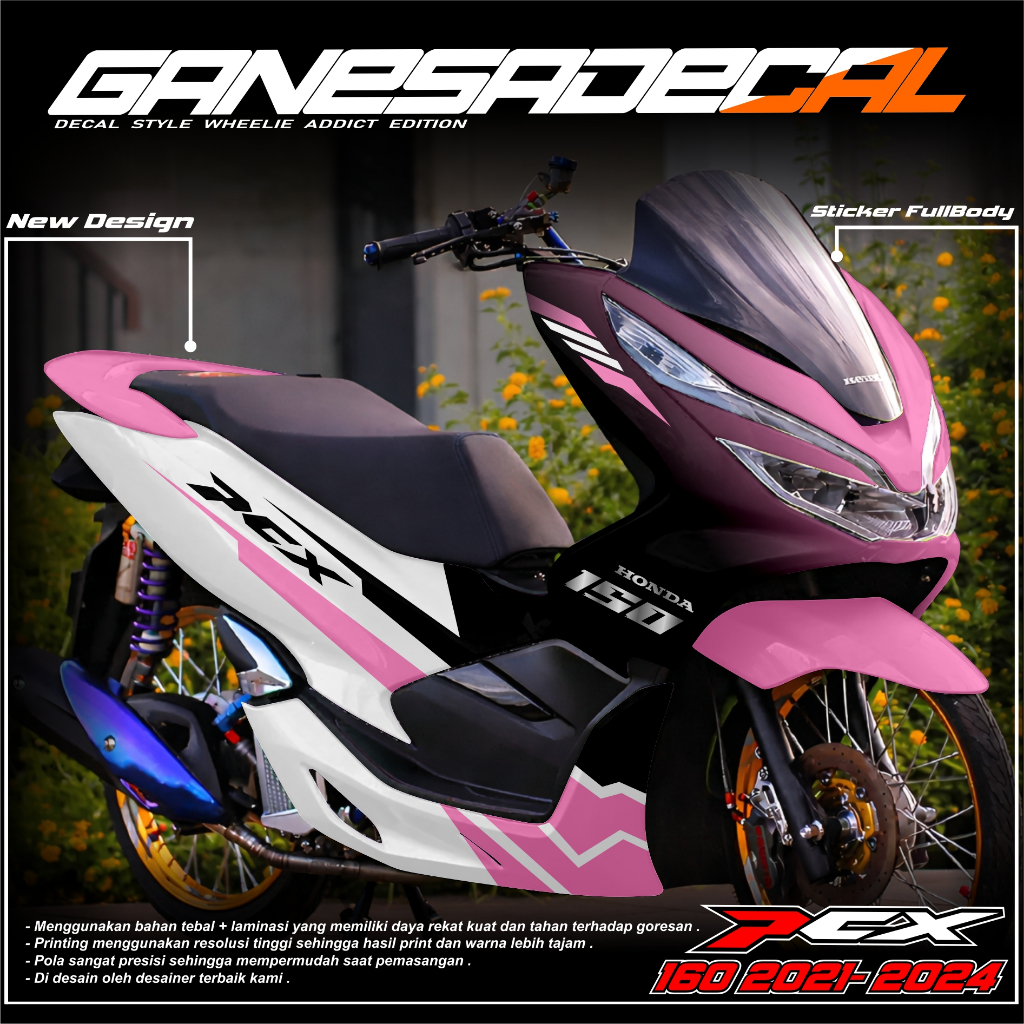 Decal Sticker PCX 150 Fullbody - Dekal PCX 150 New Decal Sticker Honda PCX 150 A10