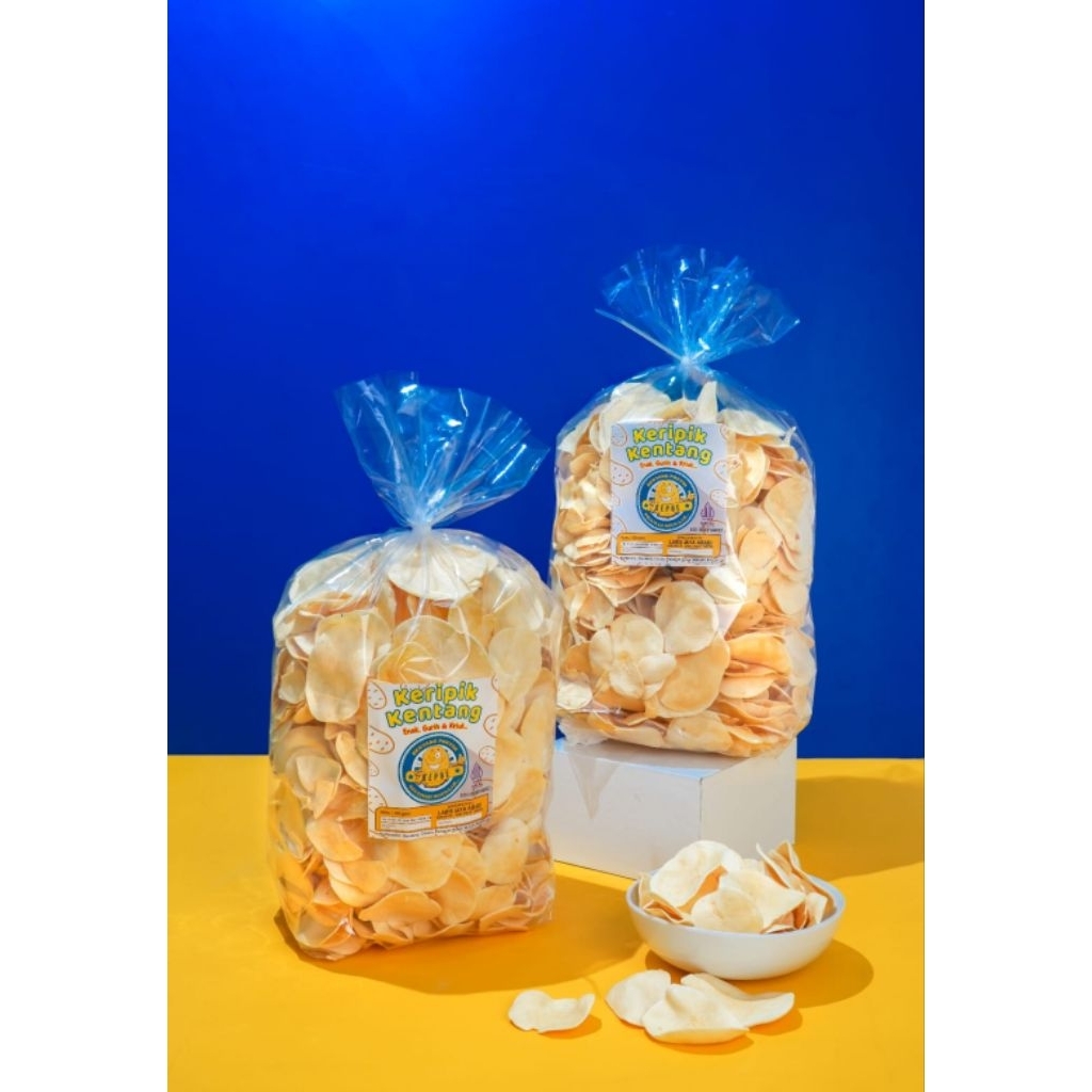 Keripik Kentang Kepoe 500gr Keripik Kentang Putih Bandung
