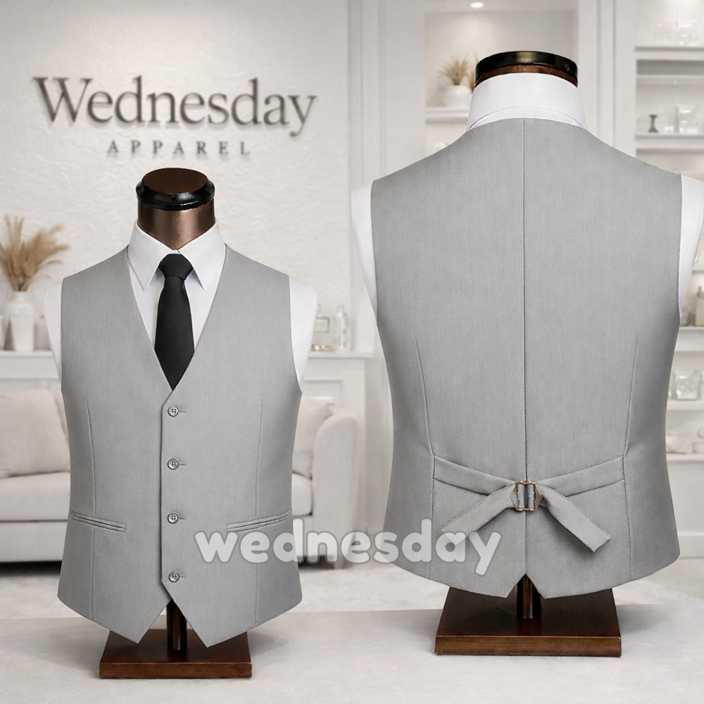 Wednesday APPAREL - Vest Rompi Jas Pria Blazer Formal Basic