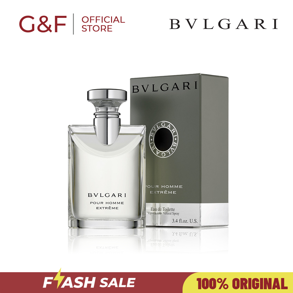 {100% Original }Unisex Bvlgari Pour Homme Extreme Man EDT 100ML/parfum pria tahan lama 24 jam