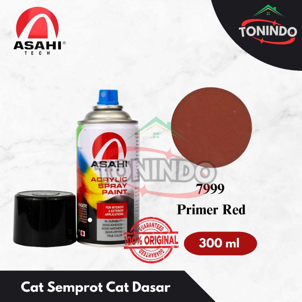 Cat Semprot ASAHI 7999 Primer Red/ Epoxy Merah Spray Paint Cat Dasar