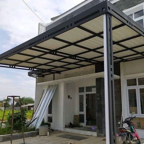 Jasa Pasang Kanopi Baja Ringan Minimalis Atap Spandek/Alderon JABODETABEK