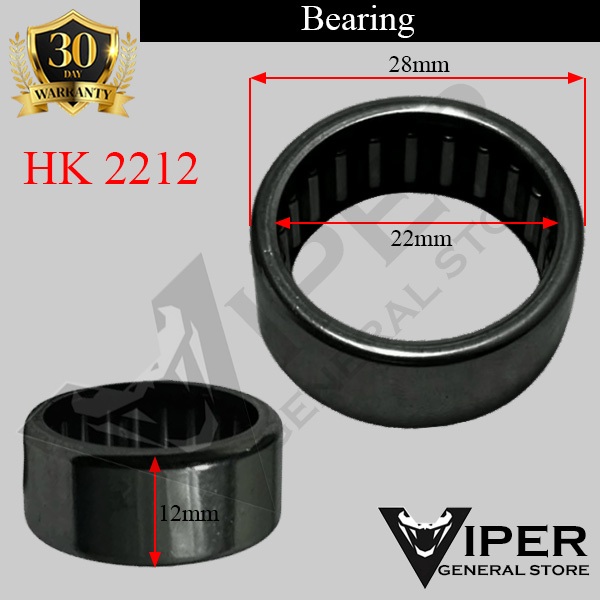 Laher Bearing Bambu HK2212 Needle Bearing HK 2212 (M1148)