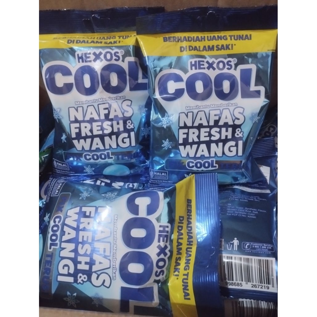 permen hexos cool mint 100gr