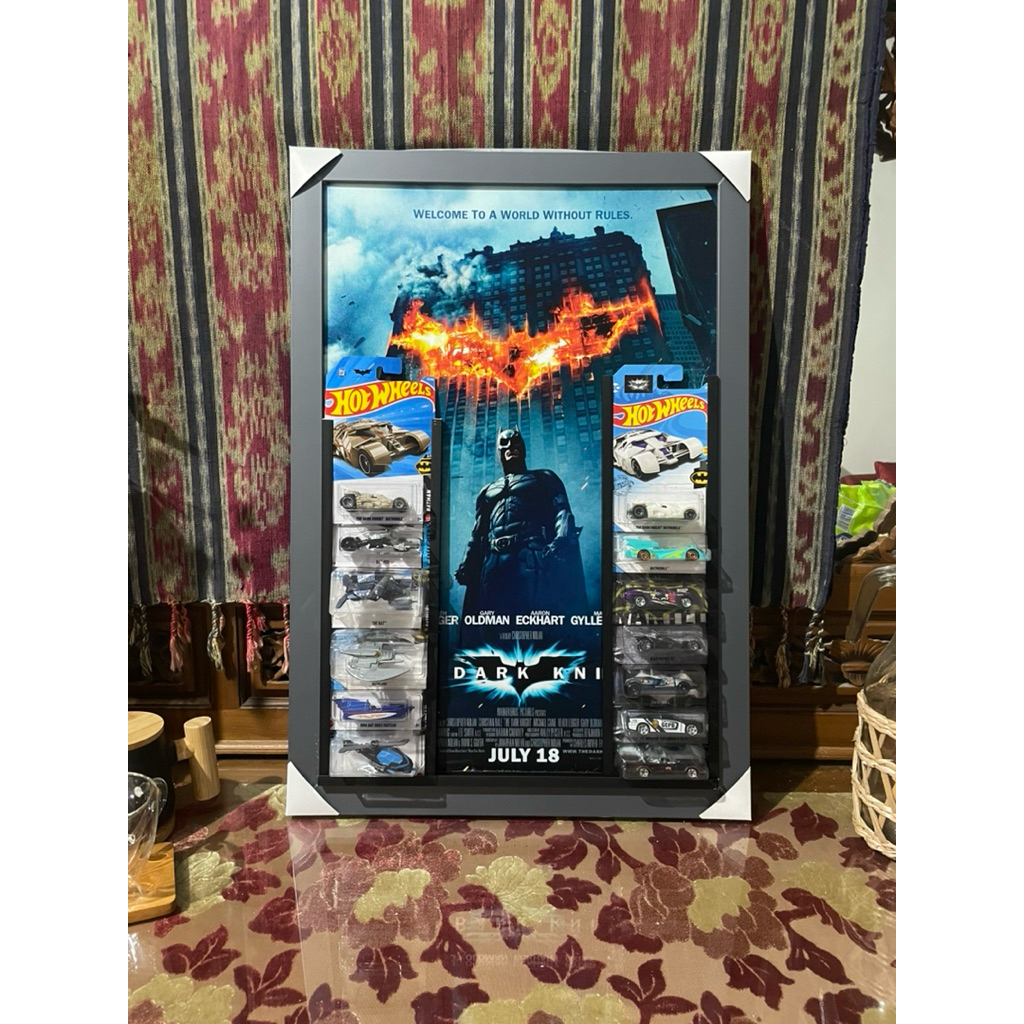 HOTWHEELS BATMAN EDITION DENGAN POSTER
