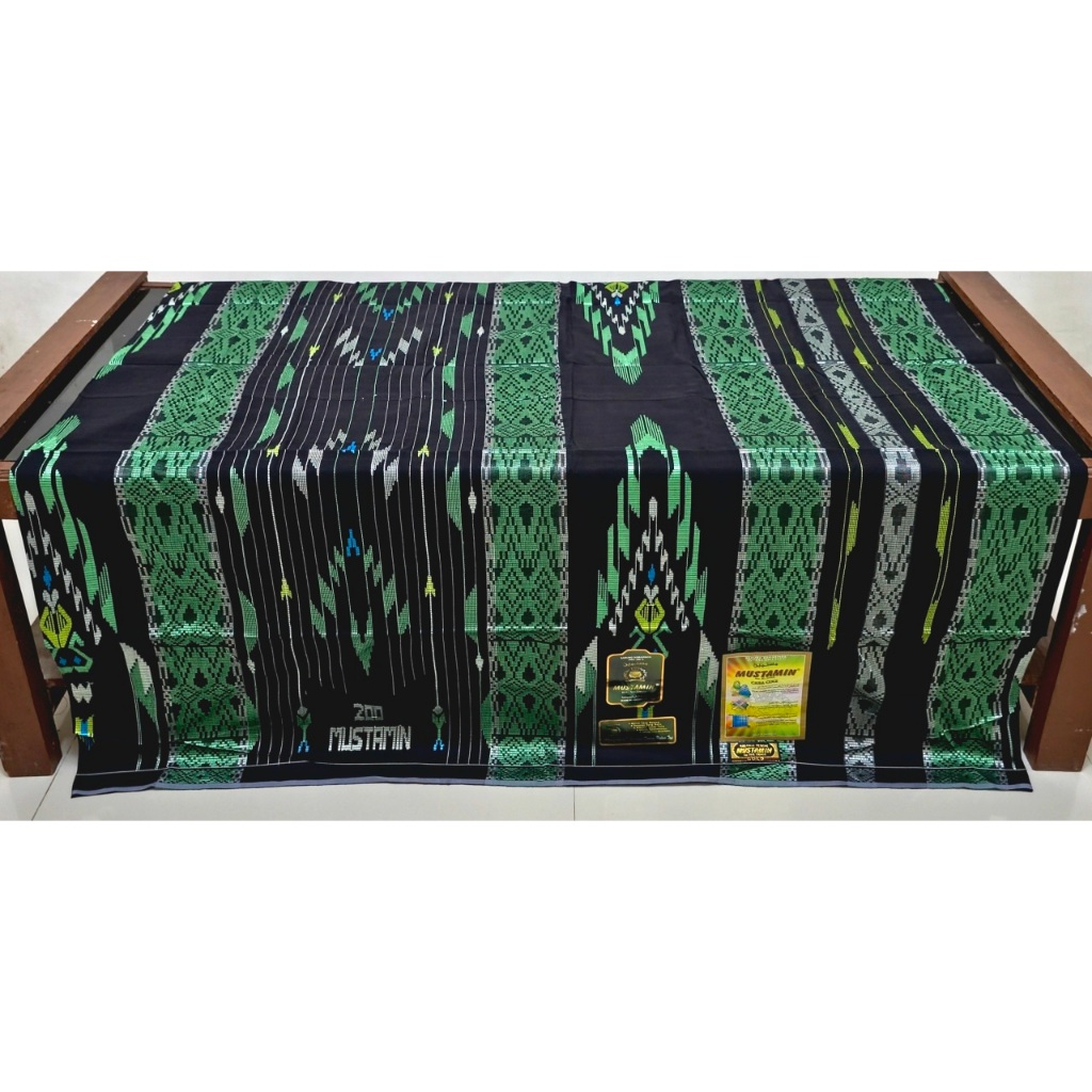 Sarung Tenun Mustamin 200 SGE, 400 SIF Mesres Spesial Motif Pilihan, elegant dan mewah