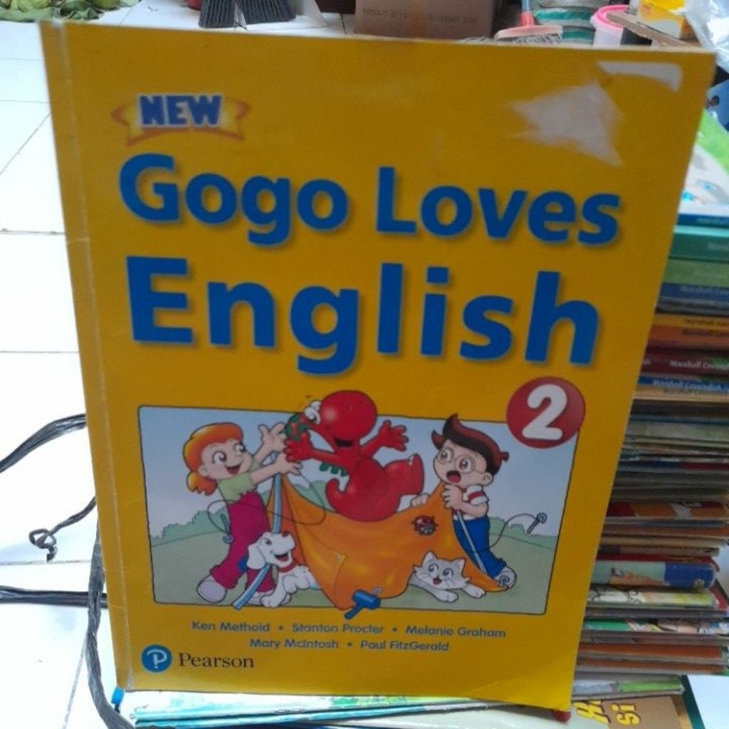 Pearson Gogo Loves English 2 .BEKAS ORIGINAL