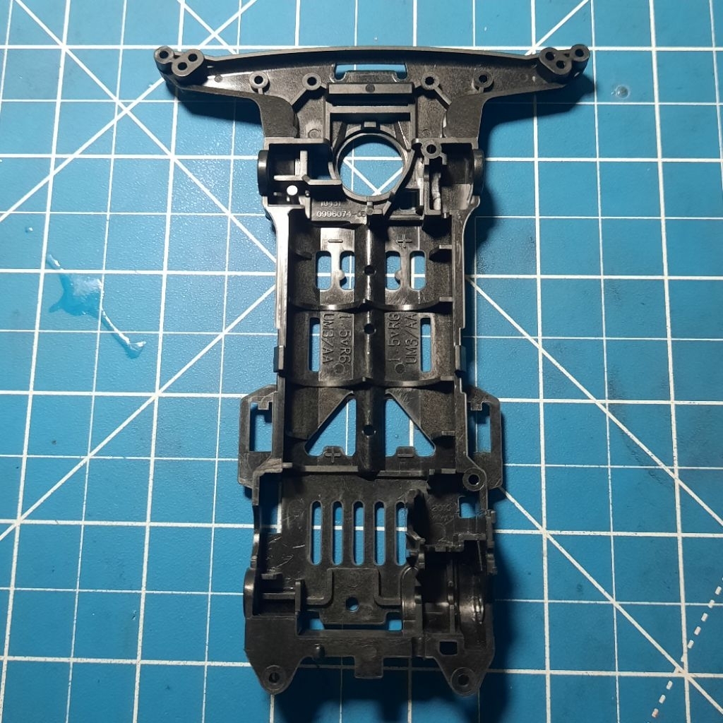 tamiya chassis super 2 carbon original . chassis carbon super 2