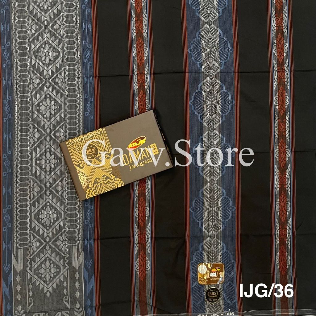 Sarung ATLAS IDAMAN 590 JACQUARD SONGKET // ORIGINAL Sarung ATLAS Idaman Jaguard Songket