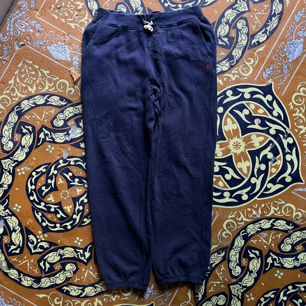 celana cotton blend fleece  ralph lauren second original