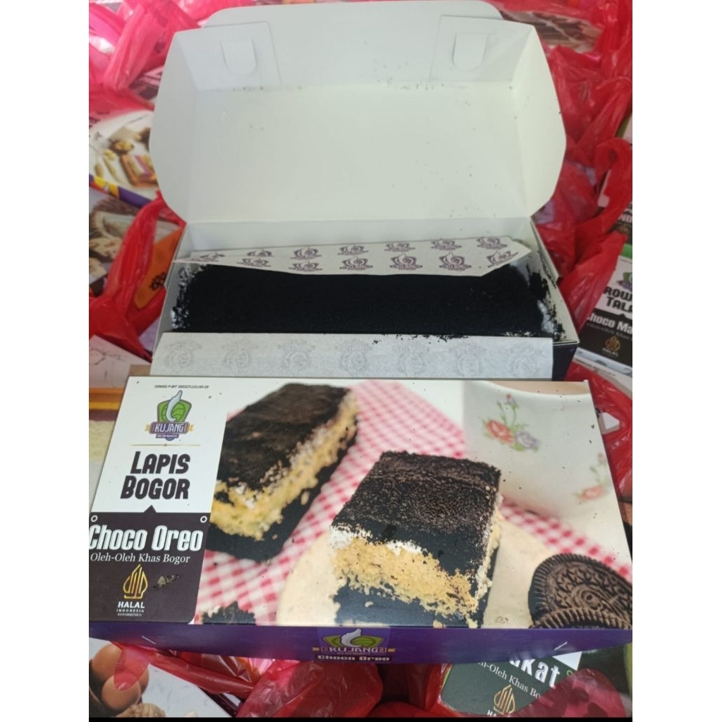 bolu talas Bogor rasa choco oreo