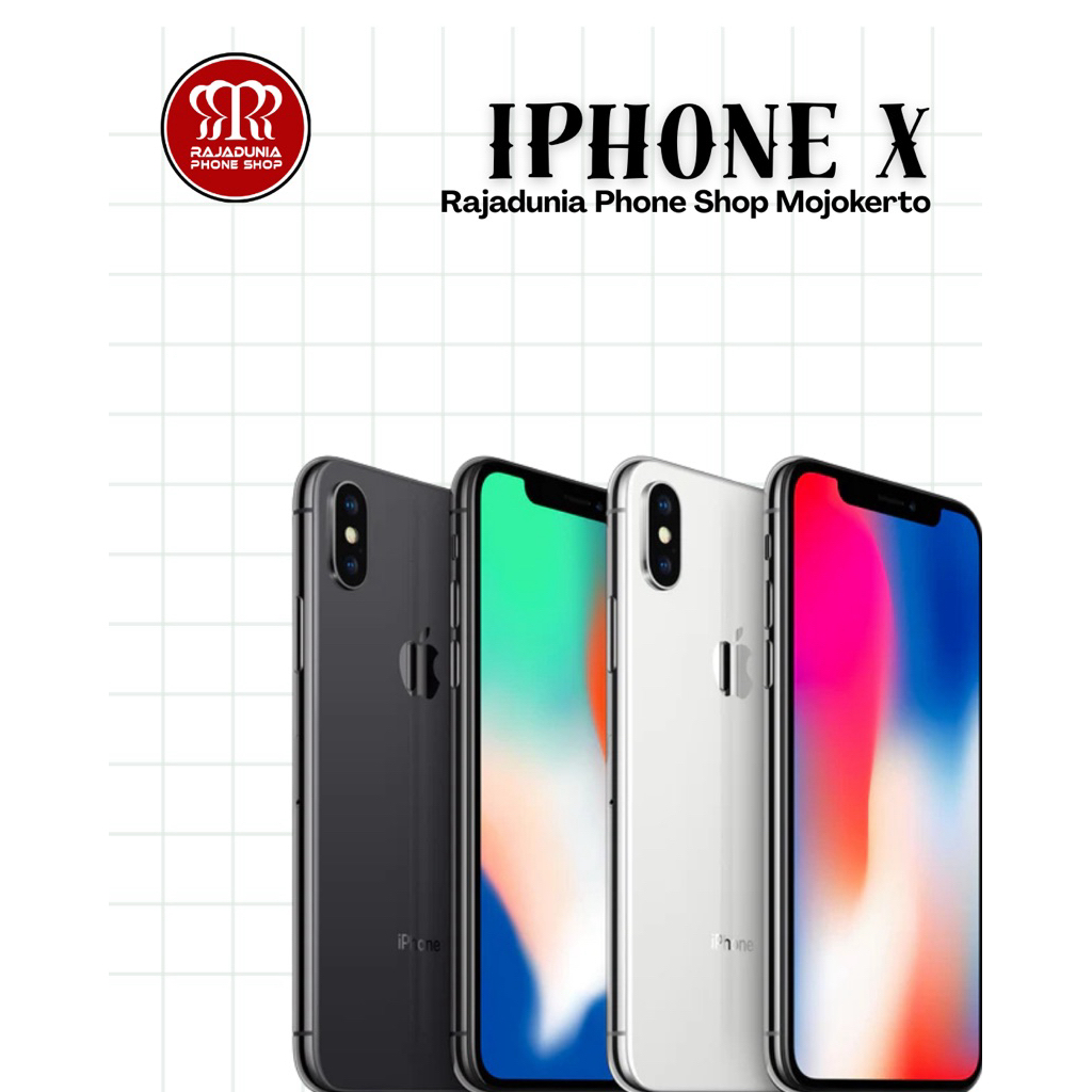 IPHONE X 64GB DAN 256GB ORIGINAL SECOND LIKE NEW