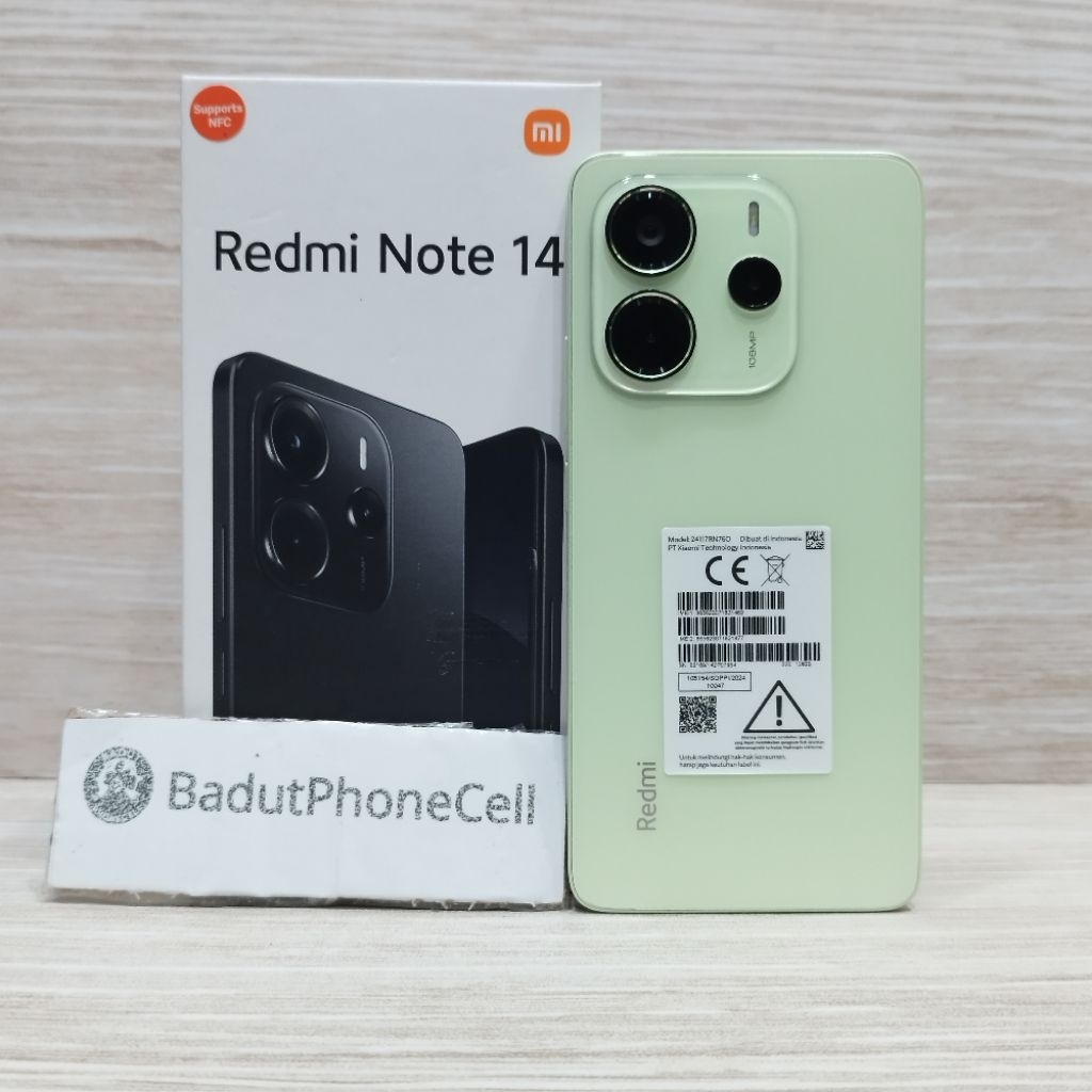 REDMI NOTE 14 4G 8/256GB 8/128GB HANDPHONE SECOND BEKAS FULLSET