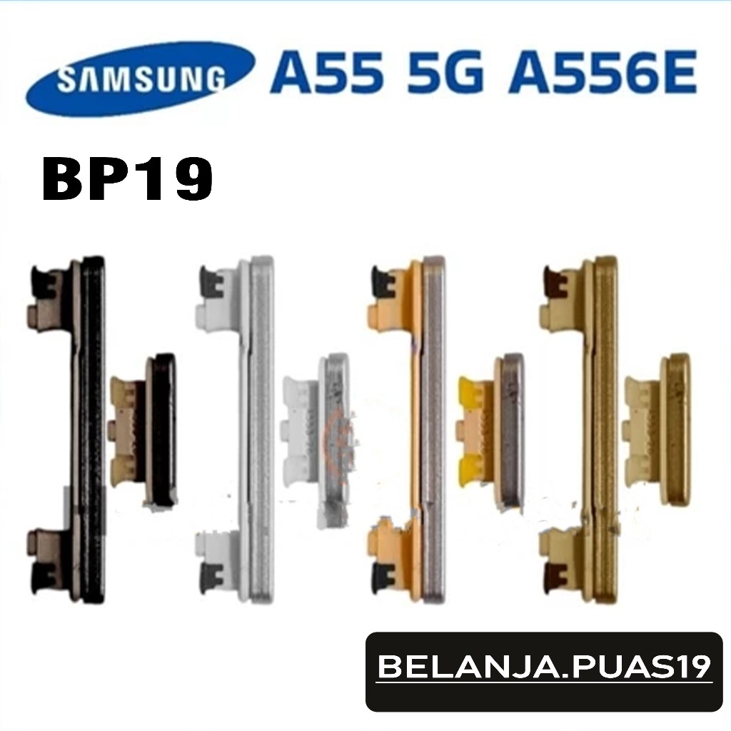 TOMBOL LUAR ON/OFF & VOLUME SAMSUNG A55 5G / A556E