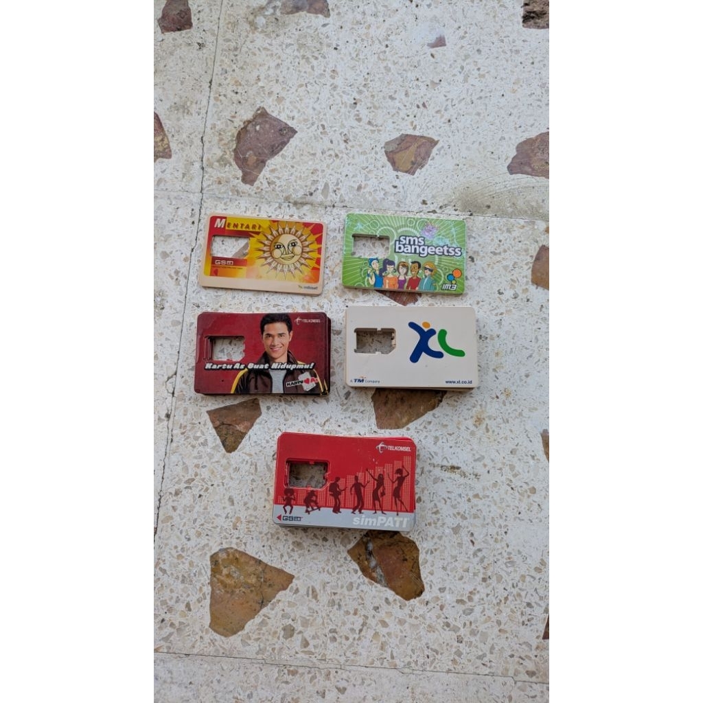 cangkang kartu perdana mentari im3 As simpati xL