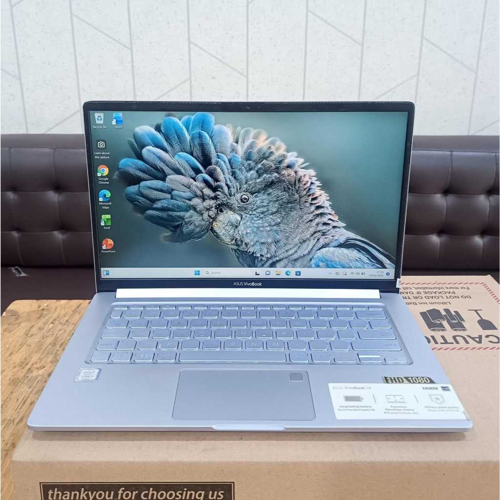 Laptop Asus Vivobook K403F, Core i3-8145U, Ram 4Gb/512Gb, #Backlight, #IPS, Seri Baru, Ngebut, Super
