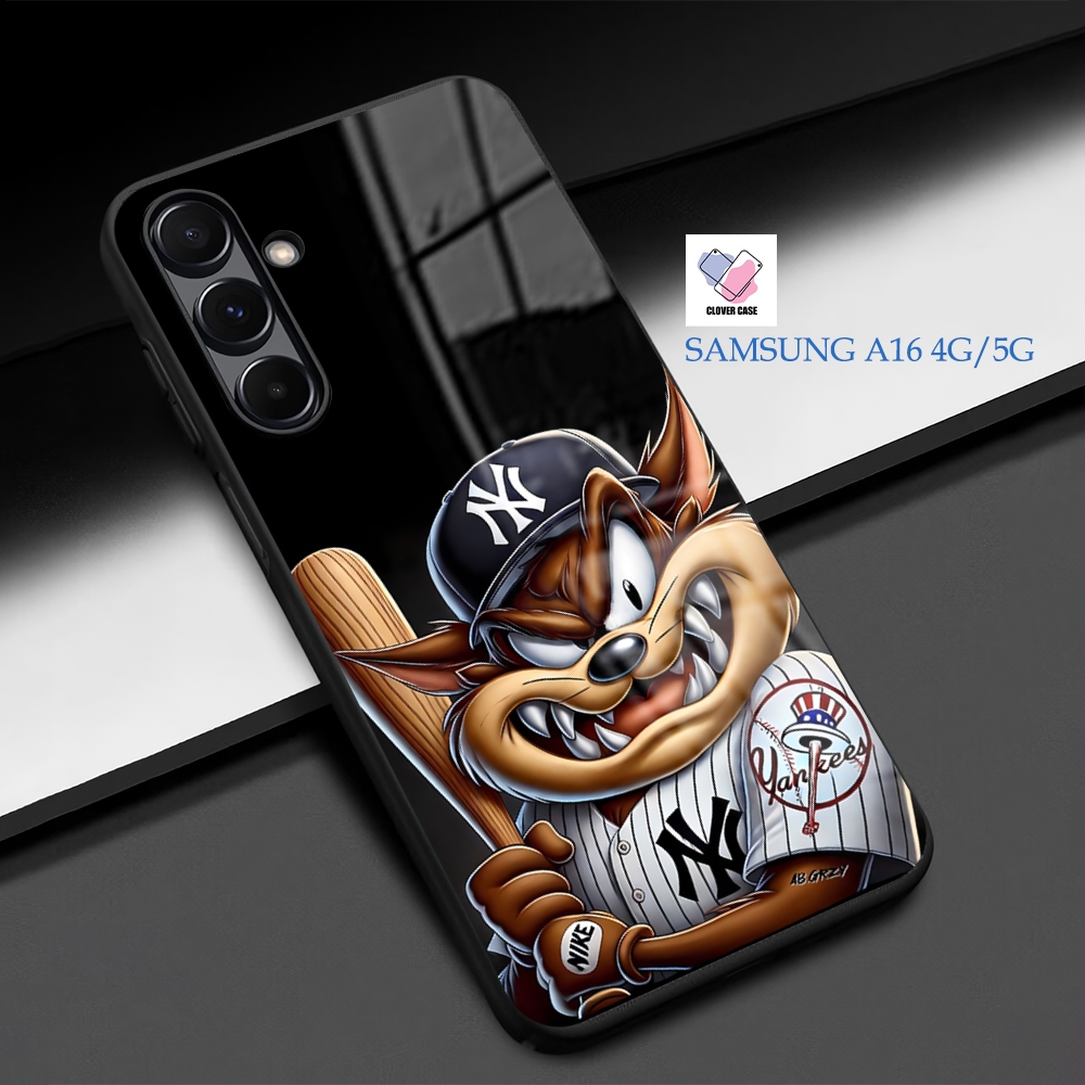 [AR93]  Case Glossy Case | SAMSUNG A16 4G/5G | CASE KEKINIAN LUCU |  Casing Hp Kilau Motif TAZMANIA