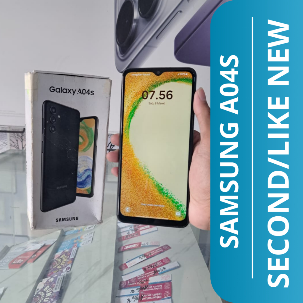 HP SECOND SAMSUNG GALAXY AO4S (4/128) /SAMSUNG GALAXY A04S HP SECOND