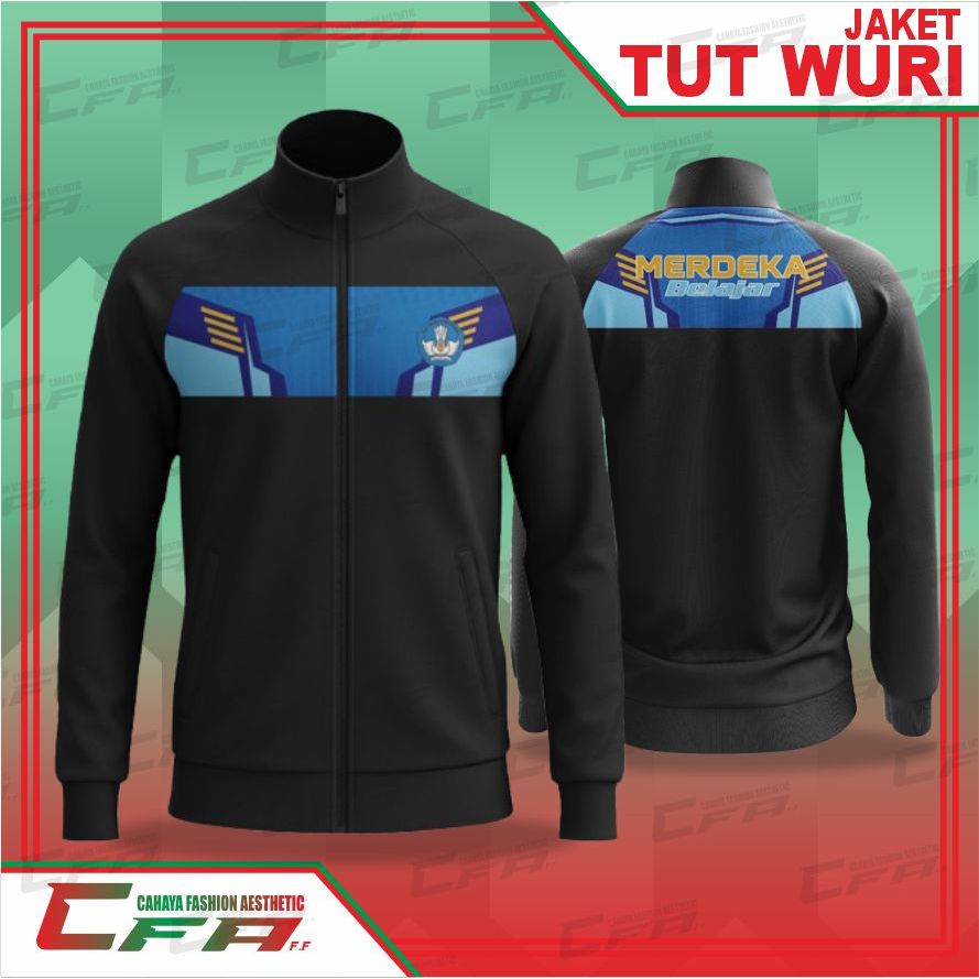 CFA JAKET TRACKTOP TUTWURI JAKET OLAHRAGA TUTWURI BAHAN DIADORA PREMIUM