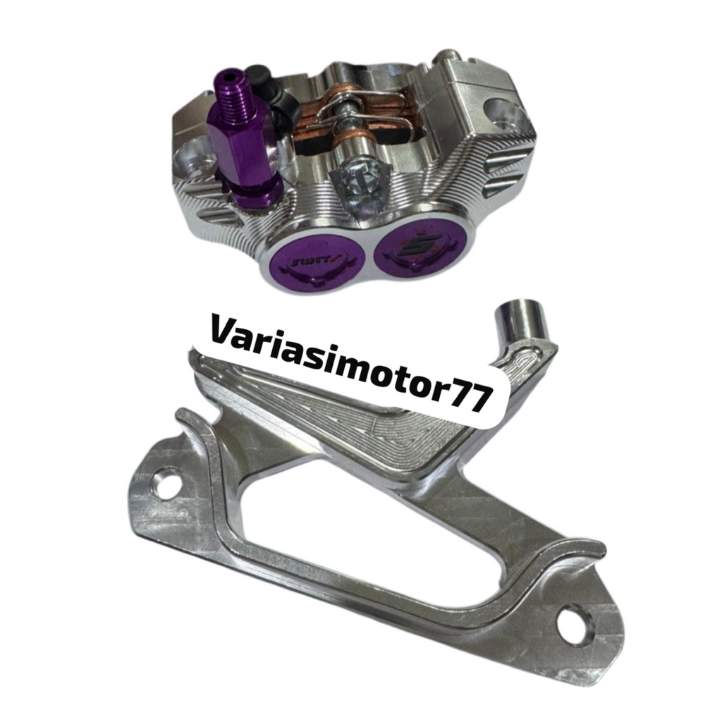 PAKETAN KALIPER FORMULA 4P BEST QUALITY SWITS - RS8 - RT STAGE - PNP DISC PIRINGAN 260MM 220MM BEAT 