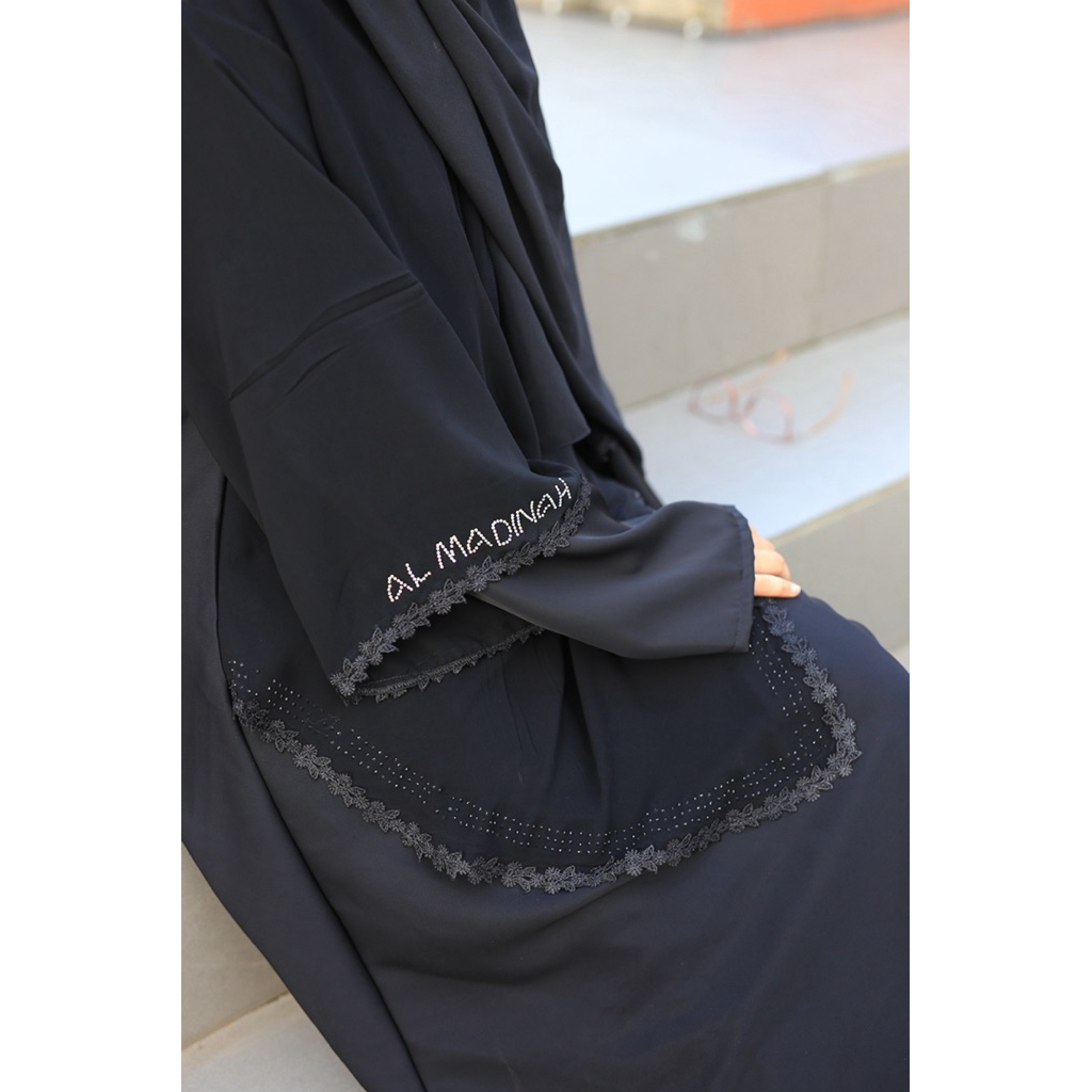 Sentosajaya_1 Abaya Gamis SyarI Dania Fursan Saudi Siffon Silk Premium Original