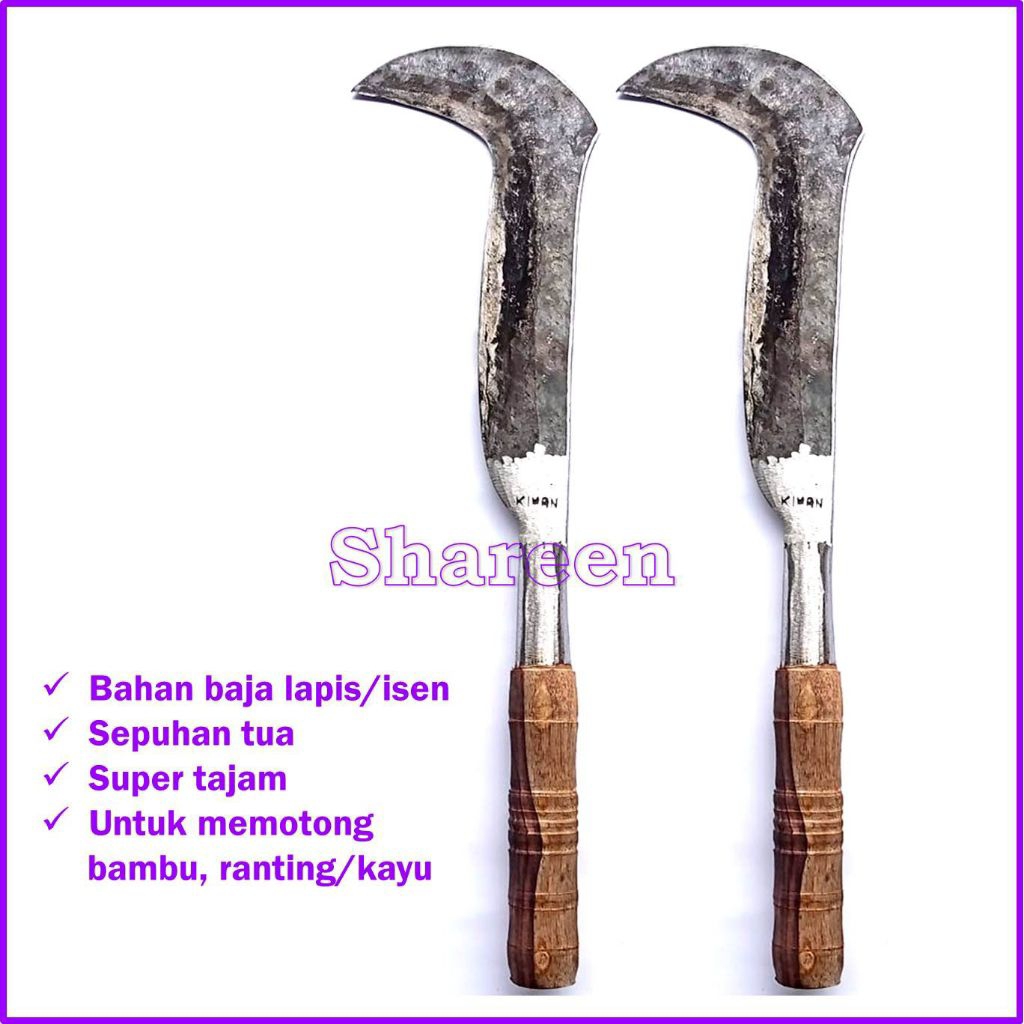 Sabit Serabutan Sabit Pegon baja isen