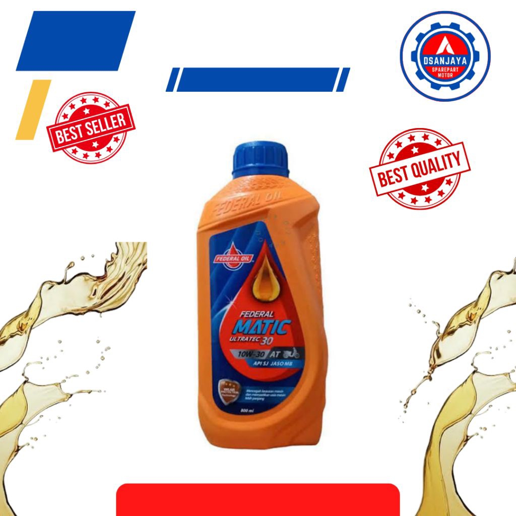 oli federal matic 0,8 liter, oli federal, original